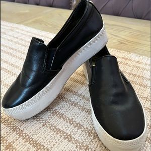 Michael Kors leather platform shoes